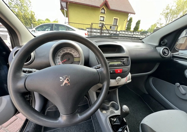 Peugeot 107 cena 11500 przebieg: 72000, rok produkcji 2007 z Rydułtowy małe 529